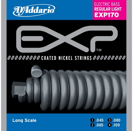 D'ADDARIO EXP170 - струны для БАС-гитары long 045-100, nickel D'ADDARIO EXP170 - струны для БАС-гитары long 045-100, nickel