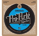 D'ADDARIO EJ46 - струны для классической гитары, серебро (Silver), Hard Tension