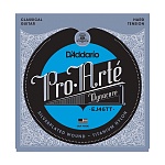 D'ADDARIO EJ46TT - струны для классической гитары, сильное натяжение, оплётка-титан