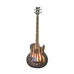 DEAN MAKO GLORY - электроакустическая гитара, 25 1/4, EQ, тюнер, графика американский флаг