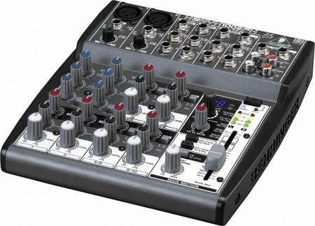 BEHRINGER 1002FX - микшер,2 микр. предусил.,8 линейных входов,24-битный эффект-процессор BEHRINGER 1002FX - микшер,2 микр. предусил.,8 линейных входов,24-битный эффект-процессор