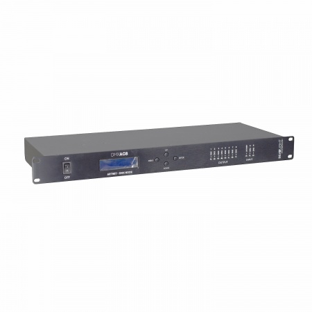 INVOLIGHT DMXAC8 - конвертер/сплиттер Art-Net, DMX-512, разъемы 2х RJ45, 2х DMX-вход, 8х DMX-выход INVOLIGHT DMXAC8 - конвертер/сплиттер Art-Net, DMX-512, разъемы 2х RJ45, 2х DMX-вход, 8х DMX-выход