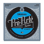 D'ADDARIO EJ46FF - струны для классической гитары,карбон, сильное натяжение