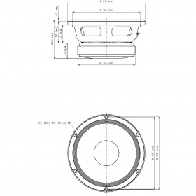 EIGHTEEN SOUND 8M400F/8 - 8' динамик СЧ, 8 Ом, 250 Вт AES, 100,5 дБ, 120...6100 Гц EIGHTEEN SOUND 8M400F/8 - 8' динамик СЧ, 8 Ом, 250 Вт AES, 100,5 дБ, 120...6100 Гц