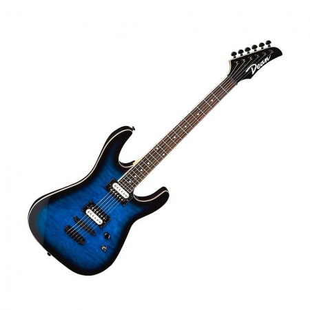 DEAN MDX QM TBB - электрогитара, тип Superstrat, 22 лада, 25 1/2' (648 мм), синий бёрст (ИНДИЯ) DEAN MDX QM TBB - электрогитара, тип Superstrat, 22 лада, 25 1/2' (648 мм), синий бёрст (ИНДИЯ)