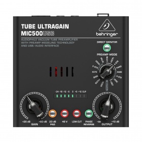 BEHRINGER VOICE STUDIO - комплект для звукозаписи, ламповый предусилитель MIC500USB,конденсаторный м BEHRINGER VOICE STUDIO - комплект для звукозаписи, ламповый предусилитель MIC500USB,конденсаторный м