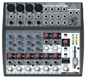 BEHRINGER 1202 - микшер,4 микр. предусилит., 4 линейных входа, эквалайзер BEHRINGER 1202 - микшер,4 микр. предусилит., 4 линейных входа, эквалайзер