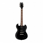 DEAN GSX CBK - электрогитара, серия Gran Sport, 22 лада 24 3/4,HH,2V+2T,цвет черный