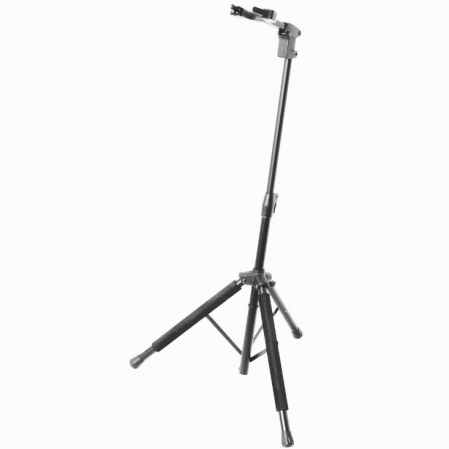 ONSTAGE GS8200 - проф.стойка для гитары Hang-It™ ProGrip , усиленная с автофиксатором, черная ONSTAGE GS8200 - проф.стойка для гитары Hang-It™ ProGrip , усиленная с автофиксатором, черная