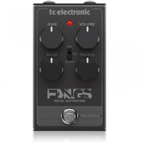 TC ELECTRONIC FANGS METAL DISTORTION - гитарная педаль, эффект дисторшн TC ELECTRONIC FANGS METAL DISTORTION - гитарная педаль, эффект дисторшн
