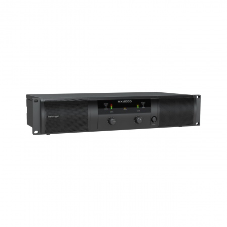 BEHRINGER NX3000 - ультра компактный усилитель, 2 x 1500 Вт/2 Oм, 2 x 900Вт/4 Oм, 2 х 440 Вт/8 Ом