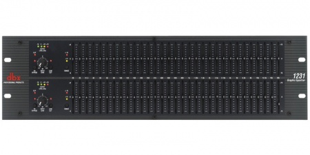 dbx 1231 - двухканальный,31-ти полосный графический эквалайзер, 1/3 октавный dbx 1231 - двухканальный,31-ти полосный графический эквалайзер, 1/3 октавный