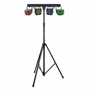 INVOLIGHT MLS HEX28 - комплект из 2-х светодиодных световых эффектов и 2-х прожекторов, ИК-пульт, D