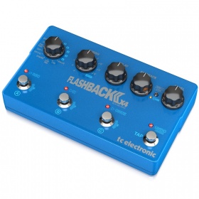TC ELECTRONIC FLASHBACK 2 X4 DELAY - гитарная педаль эффекта задержки,с функцией TonePrint и лупером TC ELECTRONIC FLASHBACK 2 X4 DELAY - гитарная педаль эффекта задержки,с функцией TonePrint и лупером