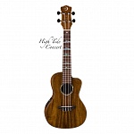LUNA UKE HTC KOA - укулеле, концерт, чехол в комплекте,предусилитель