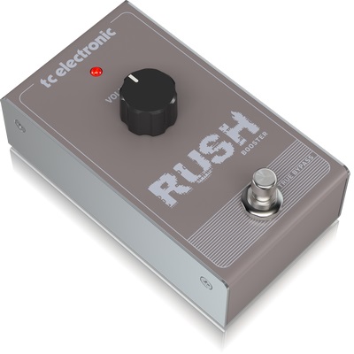 TC ELECTRONIC RUSH BOOSTER - ультра-прозрачный чистый бустер с мощным усилением 20 дБ TC ELECTRONIC RUSH BOOSTER - ультра-прозрачный чистый бустер с мощным усилением 20 дБ