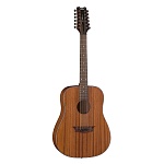 DEAN AX D12 MAH - гитара 12-струнная, Dreadnought, корпус махагон, цвет натуральный