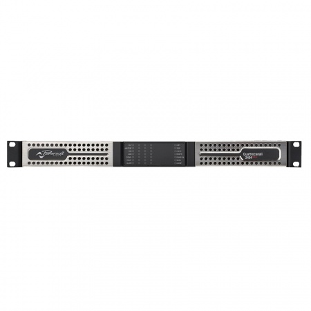 POWERSOFT Quattrocanali 2404 DSP+DANTE - четырехканальный усилитель мощности, 4 х 800 Вт на 2Ома, 4