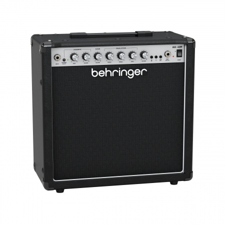 BEHRINGER HA-40R - гитарный комбо с двумя независимыми каналами, пружинным ревербератором и технолог BEHRINGER HA-40R - гитарный комбо с двумя независимыми каналами, пружинным ревербератором и технолог