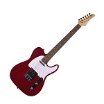 REDHILL TLX300 TR - электрогитара, Телекастер (Telecaster), S-S, ясень/клен, цвет прозрачный красный