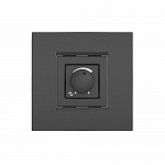 POWERSOFT WMP LEVEL SQUARE BLACK - настен. контроллер д/удалённого управ-я усилит. Powersoft, черная