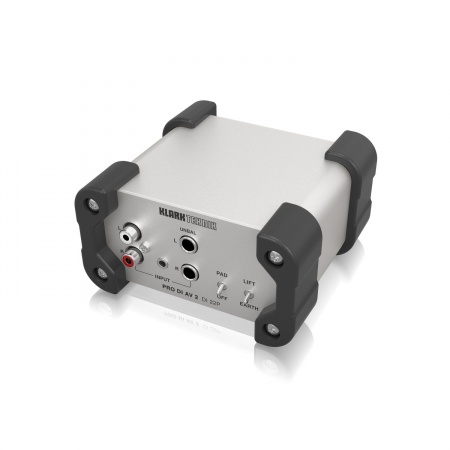 KLARK TEKNIK DI 22P - директ бокс пассивный, стерео. KLARK TEKNIK DI 22P - директ бокс пассивный, стерео.