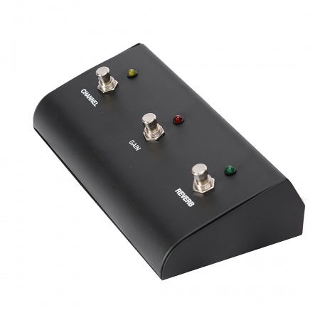 HIWATT FS301 Footswitch - футсвич с 3-мя кнопками для переключения каналов усилителя HIWATT FS301 Footswitch - футсвич с 3-мя кнопками для переключения каналов усилителя