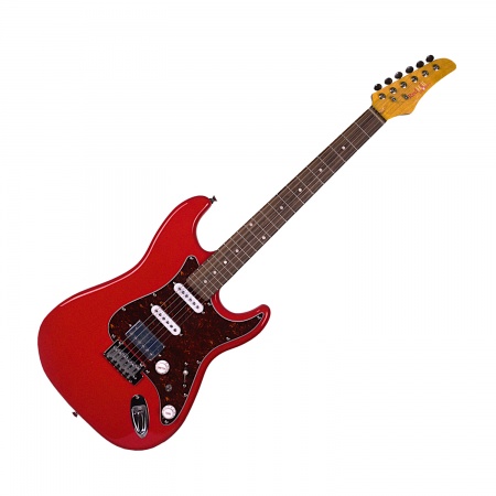 REDHILL STM300 RD - электрогитара, Стратокастер (Stratocaster), S-S-H, ольха/клен+палисандр, цвет кр REDHILL STM300 RD - электрогитара, Стратокастер (Stratocaster), S-S-H, ольха/клен+палисандр, цвет кр