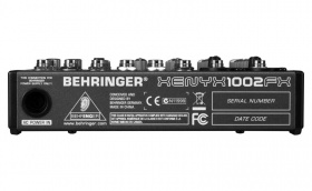 BEHRINGER 1002FX - микшер,2 микр. предусил.,8 линейных входов,24-битный эффект-процессор BEHRINGER 1002FX - микшер,2 микр. предусил.,8 линейных входов,24-битный эффект-процессор