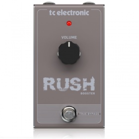 TC ELECTRONIC RUSH BOOSTER - ультра-прозрачный чистый бустер с мощным усилением 20 дБ TC ELECTRONIC RUSH BOOSTER - ультра-прозрачный чистый бустер с мощным усилением 20 дБ