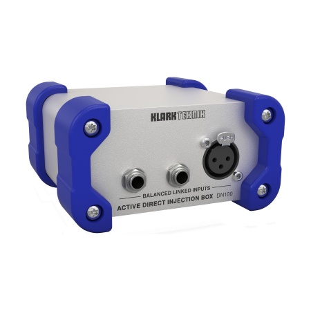 KLARK TEKNIK DN100 V2 - активный ди-бокс, 2 входа JACK, 1 вход XLR, 1 выход XLR KLARK TEKNIK DN100 V2 - активный ди-бокс, 2 входа JACK, 1 вход XLR, 1 выход XLR