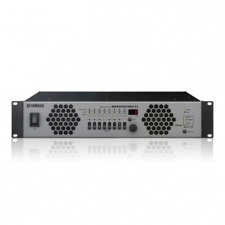 YAMAHA XMV8280-D - трансляционный усилитель мощности, 8 x 280 Вт на 8Ом/4Ом 8x 250 Вт 8Ом/4Ом на 100