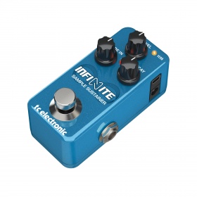 TC ELECTRONIC INFINITE MINI SAMPLE SUSTAINER - гитарная педаль эффекта сустейнер в мини-корпусе TC ELECTRONIC INFINITE MINI SAMPLE SUSTAINER - гитарная педаль эффекта сустейнер в мини-корпусе