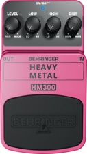 BEHRINGER HM300 - педаль эффектов 'Хэви Метал'-дисторшн