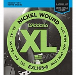 D'ADDARIO EXL165-6 - струны для БАС-гитары, 6 струн, Long, 032-135