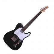 REDHILL TLX100 BK - электрогитара, Телекастер (Telecaster), S-S, тополь/клен, цвет черный