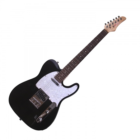 REDHILL TLX100 BK - электрогитара, Телекастер (Telecaster), S-S, тополь/клен, цвет черный