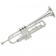 YAMAHA YTR-3335S - труба Bb студенческая, yellow brass, лак - серебро YAMAHA YTR-3335S - труба Bb студенческая, yellow brass, лак - серебро