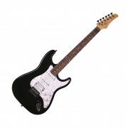 REDHILL STM200 BK - электрогитара, Стратокастер (Stratocaster), S-S-H, тополь/клен, цвет черныйEDHILL STM200 BK - электрогитара, Стратокастер (Stratocaster), S-S-H, тополь/клен, цвет черный