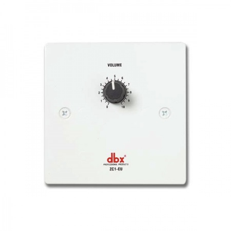 dbx ZC1 - настенный контроллер. Управление громкостью подключение Cat5, 2xRJ45 dbx ZC1 - настенный контроллер. Управление громкостью подключение Cat5, 2xRJ45