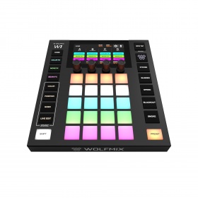 WOLFMIX WOLFMIX-W1-MK2 - автономный DMX-контроллер, MK2, 4х DMX512 (до 2048 каналов), USB, MIDI WOLFMIX WOLFMIX-W1-MK2 - автономный DMX-контроллер, MK2, 4х DMX512 (до 2048 каналов), USB, MIDI
