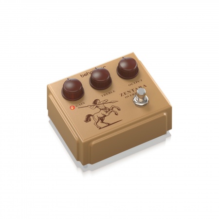 BEHRINGER ZENTARA OVERDRIVE - педаль эффектов, легендарный 'прозрачный' овердрайв