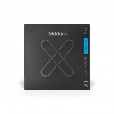 D'ADDARIO XTAPB1253 - струны для акустической гитары, фосфор/бронза,12-53, с покрытием