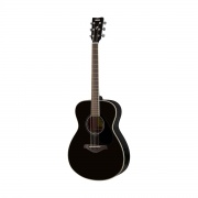 YAMAHA FS820 BL - акустическая гитара, корпус компакт, корпус - массив ели, цвет чёрный